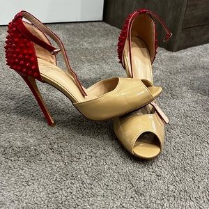 Gorgeous spiked heel!